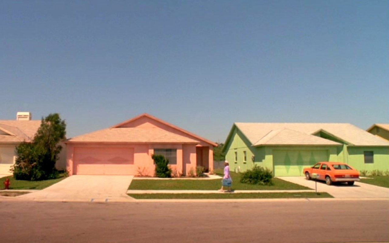 Two suburban houses