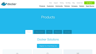 float-right Docker Homepage. What.